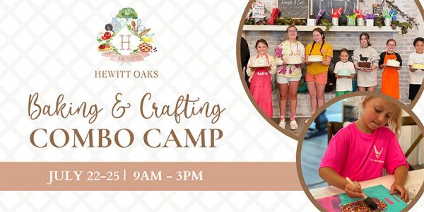 Baking & Crafting Combo Camp July 22-25