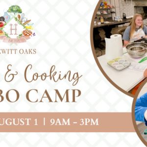 Baking & Cooking Combo Camp | July 29-August 1